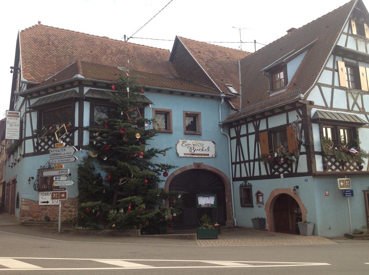 Hotel Restaurant Faller Emmebuckel Itterswiller Exterior foto